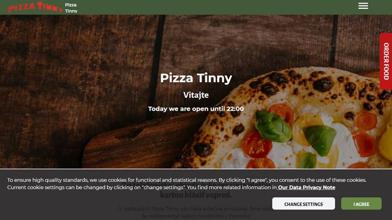 Pizza Tinny
