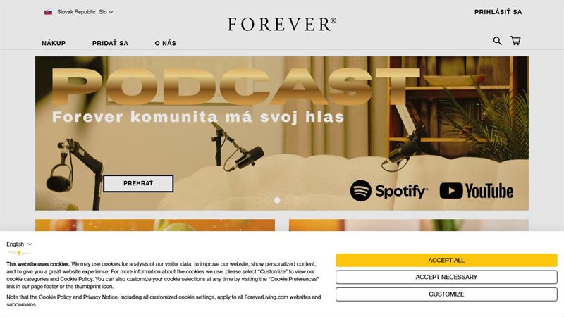 FOREVER LIVING PRODUCTS SLOVAK REPUBLIC