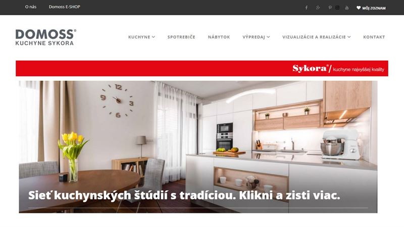 Kuchynské štúdio DOMOSS