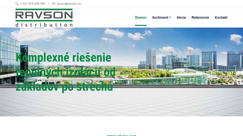 Tepelne izolacie Ravson