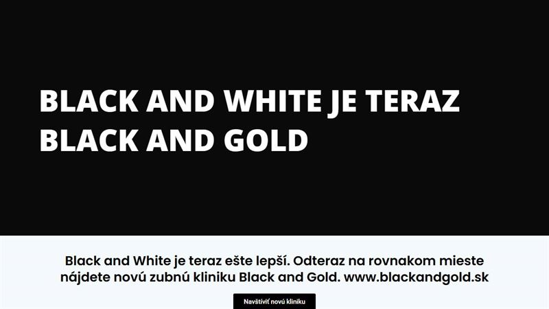 Black & White