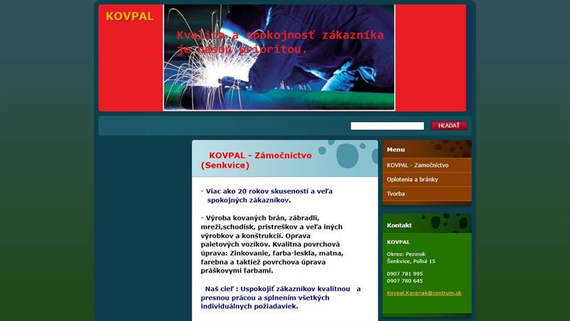 KOPVAL - Zámočníctvo