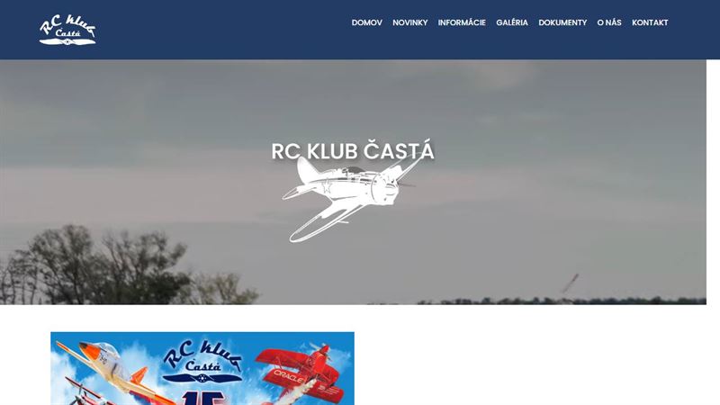 RC Klub Častá - letisko
