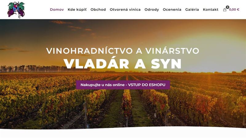 ba_node_4241634138 Vinohradníctvo a vinárstvo Vladár a syn