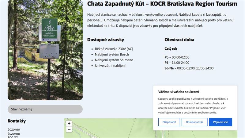 Chata Zapadnutý Kút - KOCR Bratislava Region Tourism