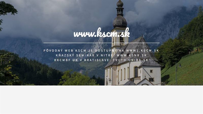 Kňazský seminár sv. Cyrila a Metoda