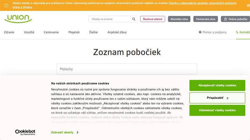 Union poisťovňa/Union zdravotná poisťovňa