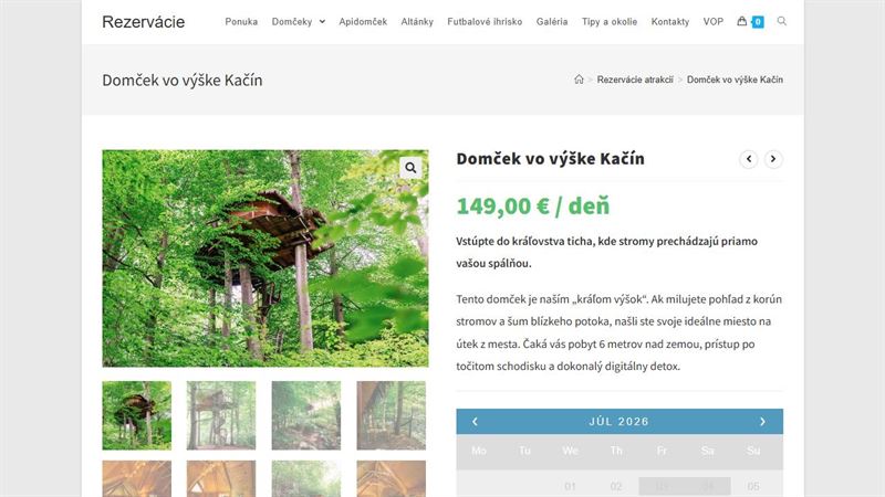 Domček vo výške – Kačín