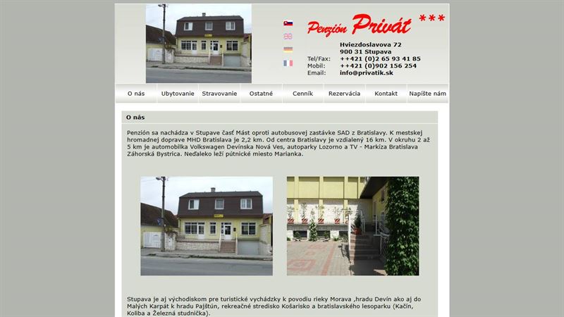 Penzión Privát