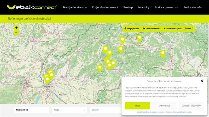 ebajkconnect Modrá Čajka
