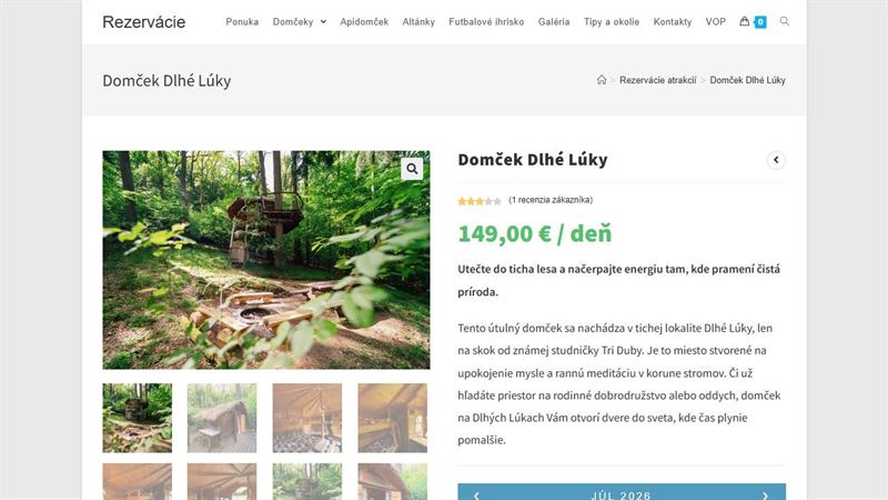 Domček na strome Dlhé lúky
