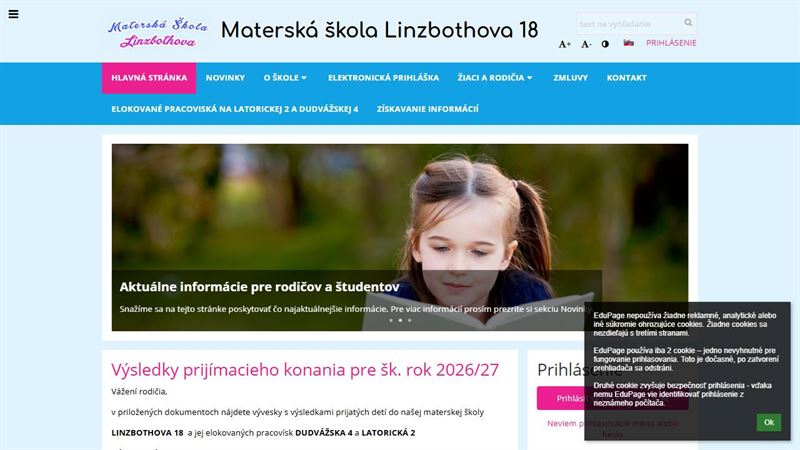 Materská škola Linzbothova 18
