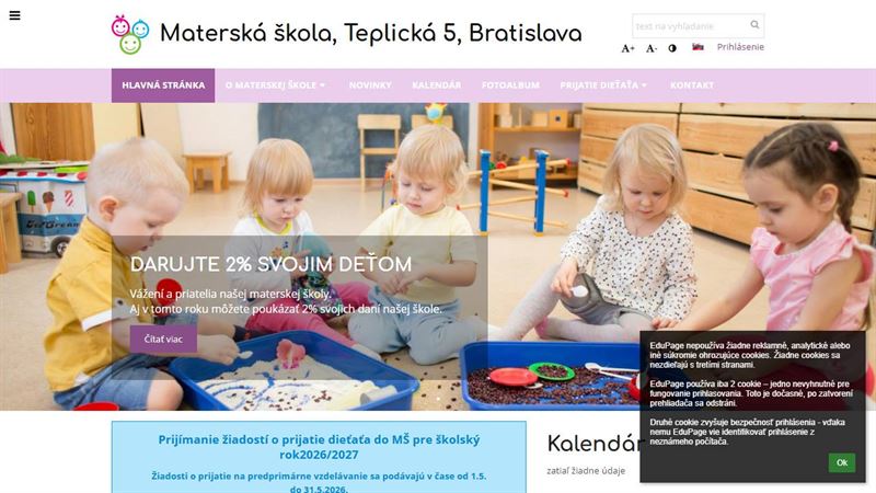 Materská škola - Teplická