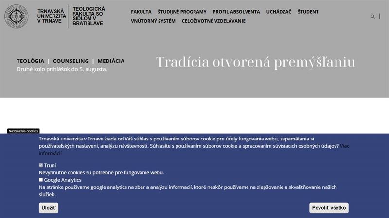 Teologická fakulta Trnavskej univerzity