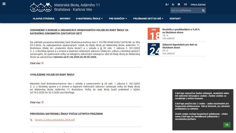 Materská škola Adámiho 11