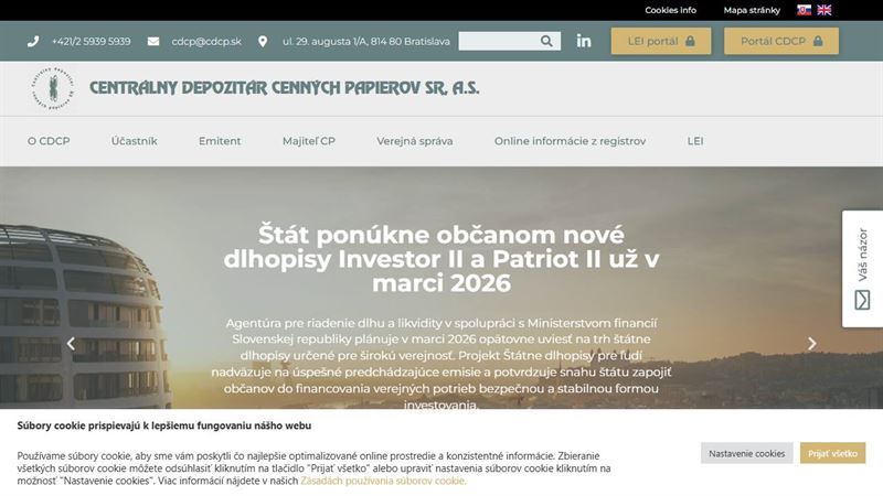 Centrálny depozitár cenných papierov SR
