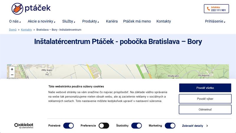 Inštalatércentrum Ptáček