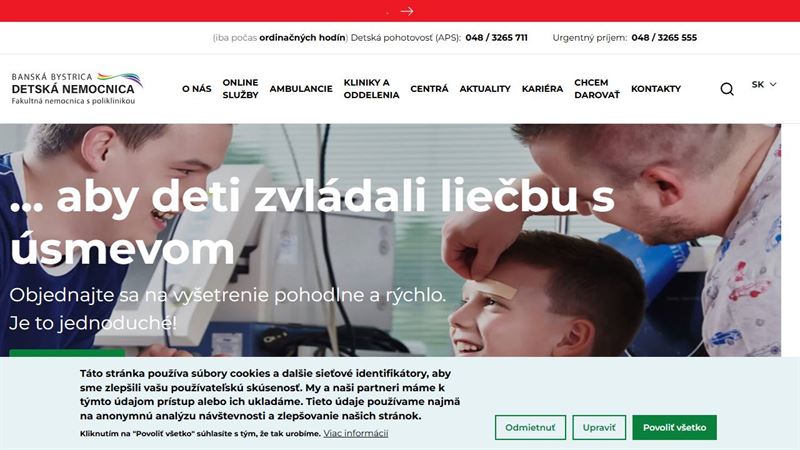 bb_00042 Detská fakultná nemocnica s poliklinikou Banská Bystrica
