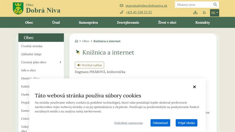 Obecná knižnica Dobrá Niva