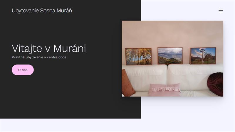 Ubytovanie Sosna Muráň