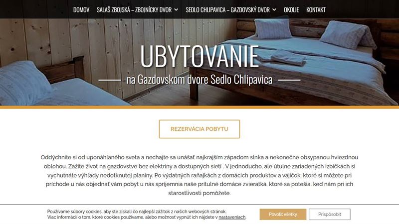 Na Gazdovskom dvore Sedlo Chlipavica