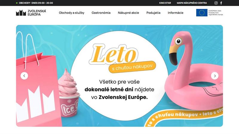 Europa Shopping Center Zvolen