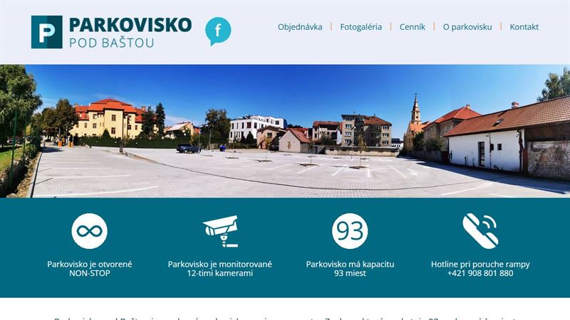 Parkovisko pod Baštou