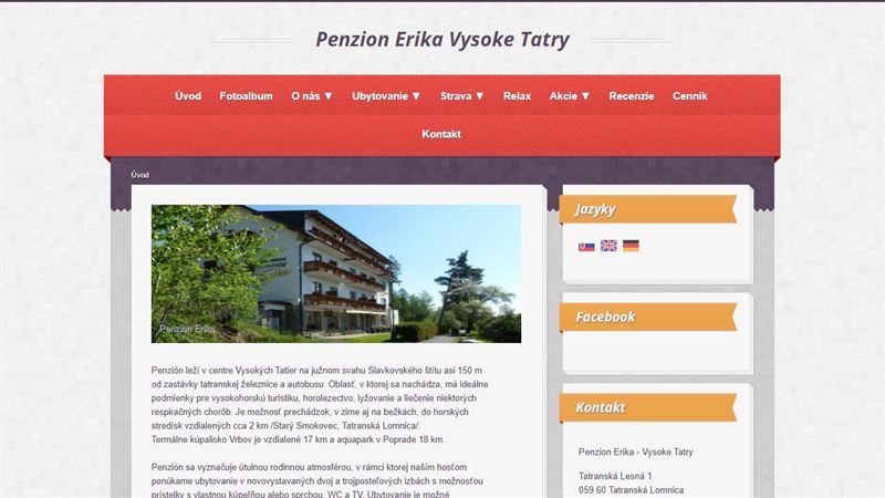 Penzión Erika