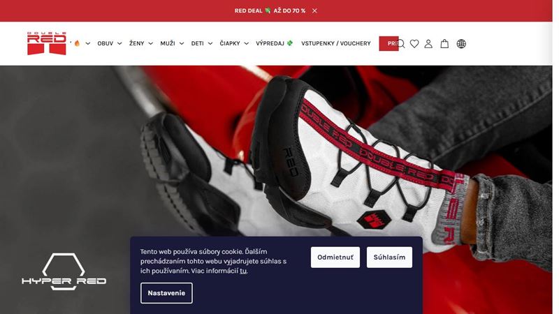 DOUBLE RED Official Store Prešov