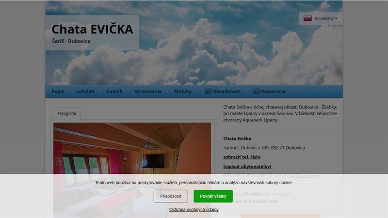 Chata Evička