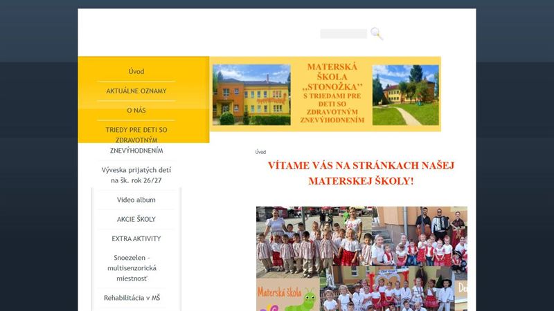 Materská škola "Stonožka"