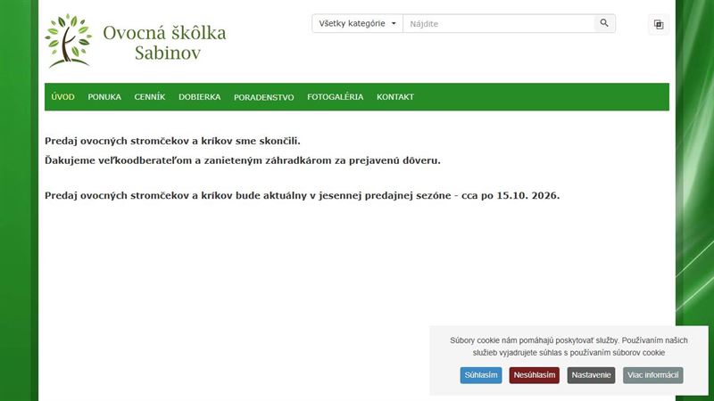 Lesná škôlka Sabinov