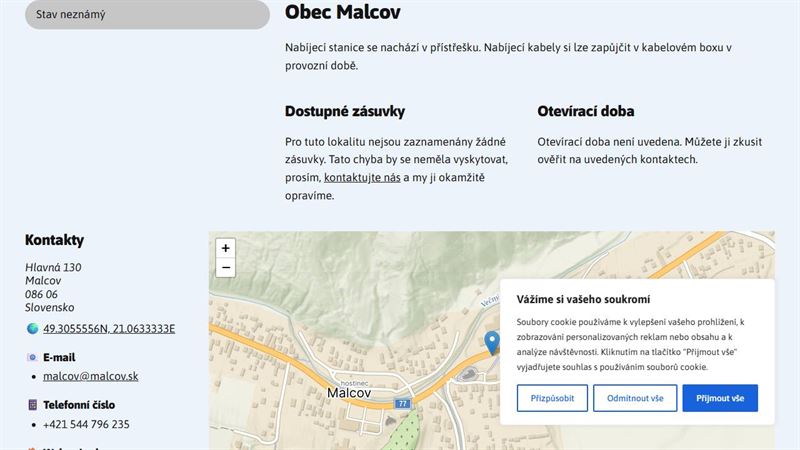 Obec Malcov