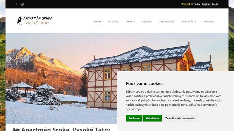 Apartmán Srnka