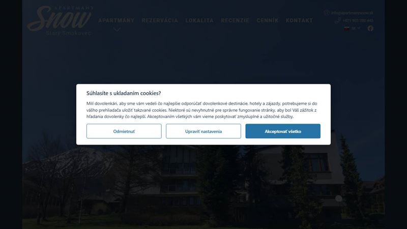 Apartmány Snow