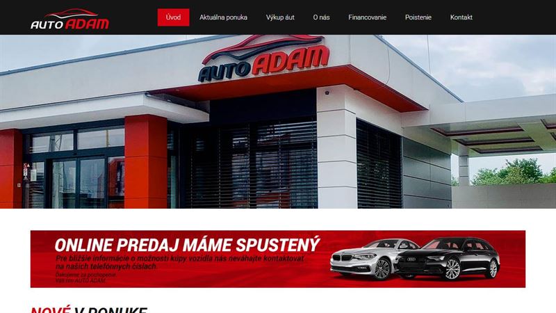 po_row_01119 Autobazár AUTO ADAM s.r.o.