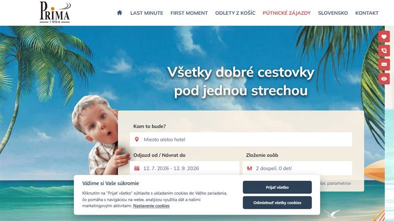 Cestovná kancelária Prima