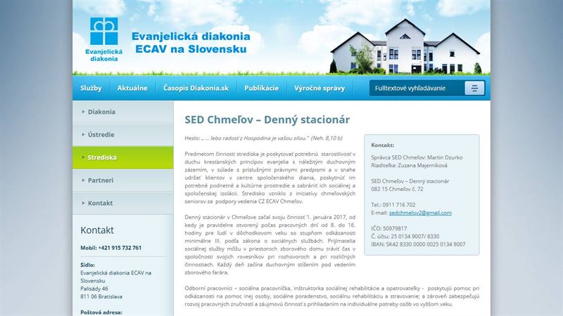 Stredisko evanjelickej diakonie