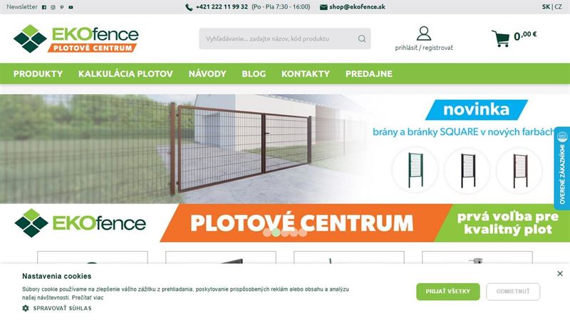 po_row_01396 EKOfence - Plotové centrum Prešov