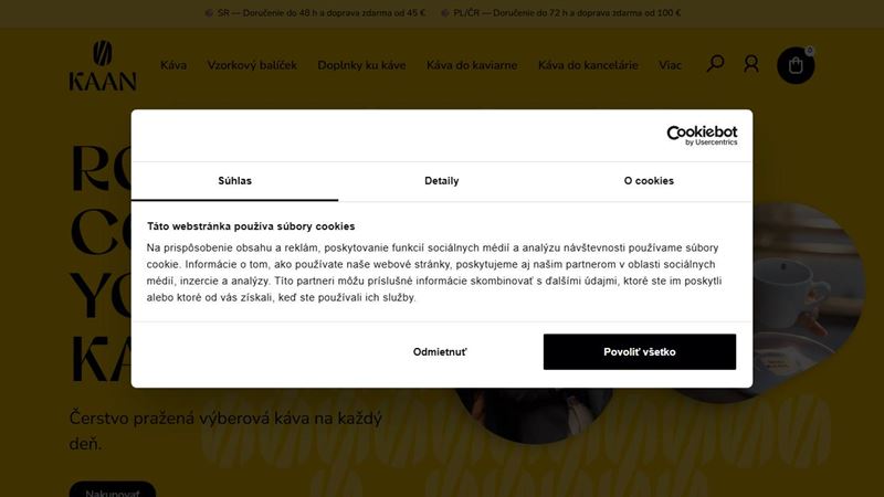 KAAN Roastery / pražiareň kávy Prešov