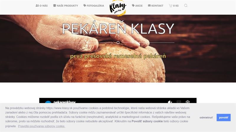 Klasy - Prvá Prešovská remeselná pekáreň