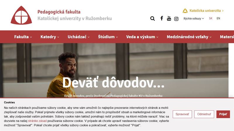 Katolícka univerzita v Ružomberku - Pedagogická fakulta