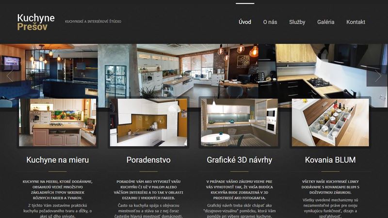 Kuchynské a interiérové štúdio HOMEE