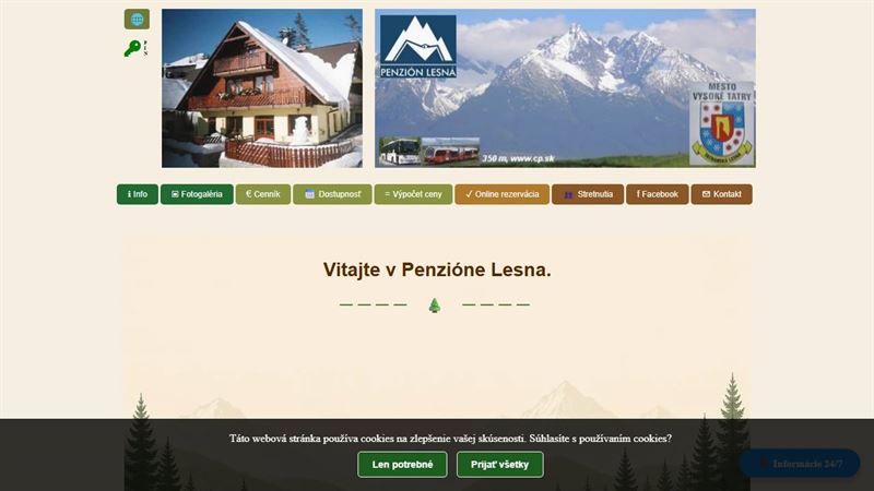 Penzión Lesná