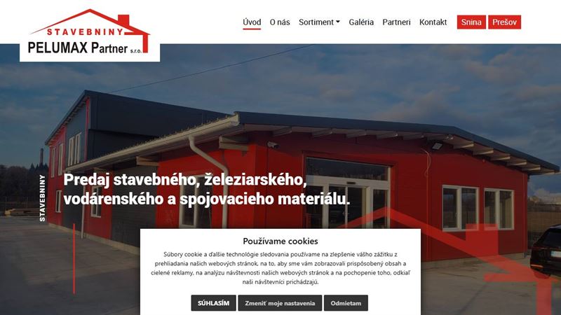 Pelumax Partner s.r.o. STAVEBNINY
