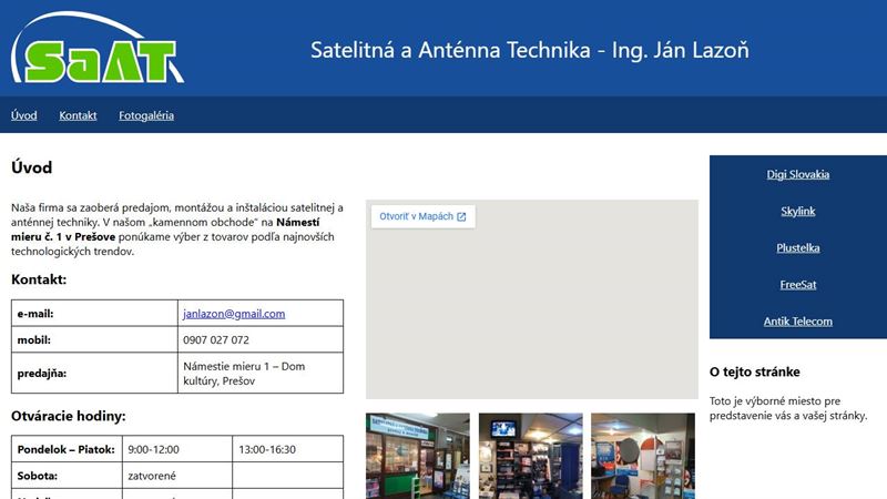 Satelitná a Anténna Technika - Ing. Ján Lazoň