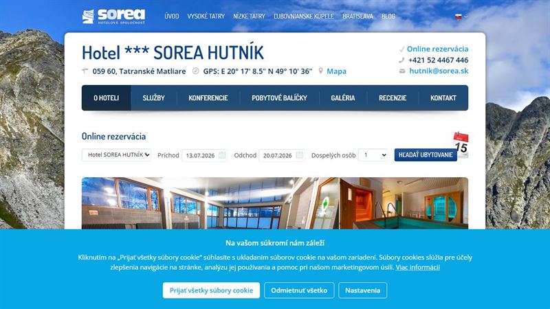 Hotel SOREA Hutník