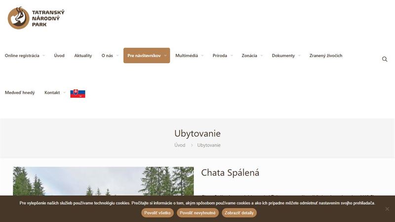 po_row_02508 Chata Dolný Smokove - Správa TANAP-u
