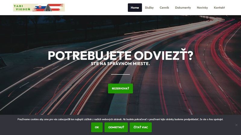 TAXIVIEDEŇ - preprava opatrovateliek