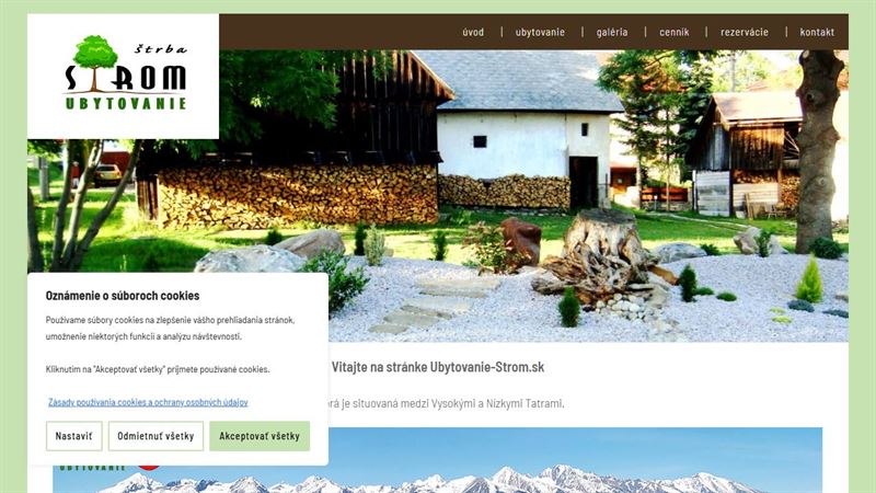 Ubytovanie Strom